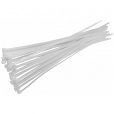 Стяжки нейлоновые (хомуты) 2.5мм x 200мм (100шт.) White <> .