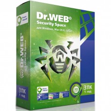 Антивирус DR.WEB Security Space , картонная упаковка, на 12 месяцa, на 3 ПК ( AHW-B-12M-3-A3 )