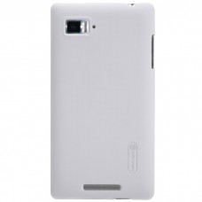 Чехол Nillkin Super Frosted Shield для Lenovo IdeaPhone K910 Vibe Z белый