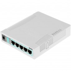 Коммутатор MikroTik RouterBoard RB260GS 5x1000Mbps