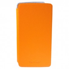 Чехол универсальный для сотовых телефонов 4.2" Partner Book-case, оранжевый