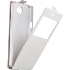 Чехол Flip-Slim AW skinBOX для LG Max X155, белый