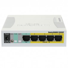 Коммутатор MikroTik RouterBoard RB260GSP 5x1000Mbps
