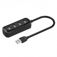 Концентратор USB 2.0 Vention VAS-J43-B015 4 ports черный