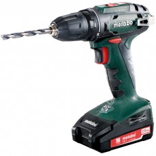 Аккумуляторная дрель-шуруповерт Metabo BS 18 2.0Ah x2 Case 602207560