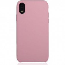 Чехол Brosco Softrubber, накладка для Apple iPhone Xr, розовый