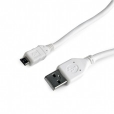 Кабель USB2.0 Am-microB 1.8м Cablexpert ( CC-P-mUSB02W-1.8M ) Platinum белый