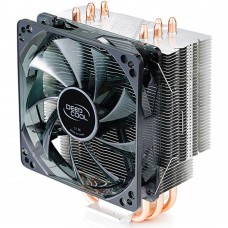 Устройство охлаждения(кулер) Deepcool , S1155/1156/1150/1200/1700, AM4/AM5 ( Gammaxx 400 Blue Basic )