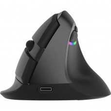 Мышь Delux KM-M618 Mini Black оптическая, беспроводная