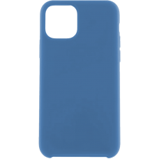 Чехол Brosco Softrubber для iPhone 11 Pro Max синий