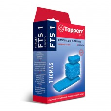 Набор губчатых фильтров Topperr для пылесосов Thomas Aquafilter FTS 1