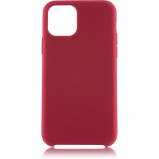 Чехол Brosco Softrubber для Apple iPhone 11 Pro темно-красный