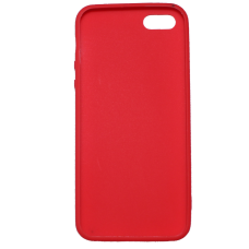 Чехол Brosco Colourful для Apple iPhone 5\5S\SE красный