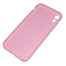 Чехол Brosco Colourful для Apple iPhone Xr розовый