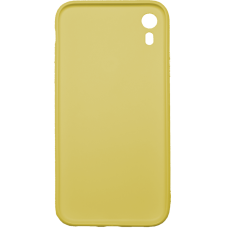 Чехол Brosco Colourful для Apple iPhone Xr желтый