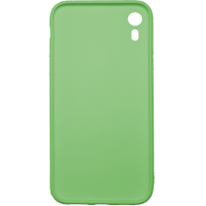 Чехол Brosco Colourful для Apple iPhone Xr зеленый