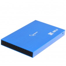 Корпус для HDD 2.5" SATA-USB3.0 Gembird EE2-U3S-56, синий металлик