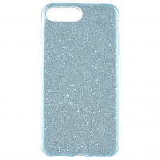 Чехол Brosco Shine для Apple iPhone 7 Plus\8 Plus голубой