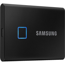 Внешний SSD USB3.0 1Tb SSD Samsung T7 Touch ( MU-PC1T0K/WW ) USB 3.2 Type C Черный