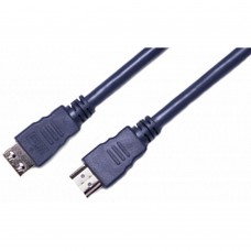 Кабель HDMI v2.0 7.5м Wize ( CP-HM-HM-7.5M ) K-Lock темно-серый 1шт