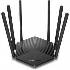 Беспроводной маршрутизатор Mercusys MR50G, Wi-Fi 5 802.11ac 1900Мбит/с, 2.4+5ГГц, 4xGLAN, 1xGWAN чёрный