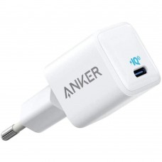 Сетевое зарядное устройство Anker PowerPort III Nano A2633 20W USB Type-C белый (A2633G22) Сетевое зарядное устройство Anker PowerPort III Nano A2633 20W USB Type-C белый (A2633G22)