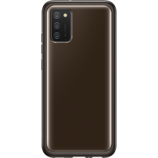 Чехол Samsung Soft Clear Cover для Samsung Galaxy A02s SM-A025F, черный