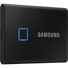 Внешний SSD USB3.0 2Tb SSD Samsung T7 Touch ( MU-PC2T0K/WW ) USB 3.2 Type C Черный