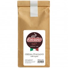 Кофе в зёрнах Carraro Crema Italiano, В/У 1 кг