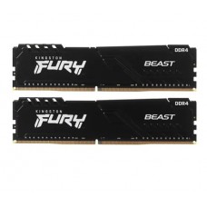 Модуль памяти DDR4 64Gb (2х32Gb) PC-25600 3200MHz Kingston ( KF432C16BBK2/64 )