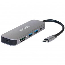 Концентратор USB 3.0 D-Link DUB-2325 +CR