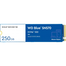 Накопитель SSD M.2 PCIe NVMe 3.0 x4 250Гб Western Digital Blue SN570 ( WDS250G3B0C )