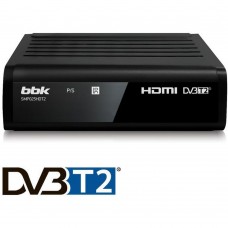 ТВ ресивер BBK SMP025HDT2 DVB-T2 черный