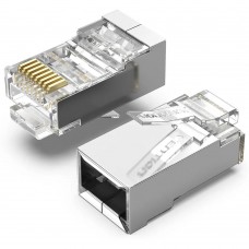 Коннектор RJ45 8p8c кат6 FTP экранированный Vention ( IDCR0-50 ) 50шт