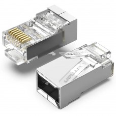 Коннектор RJ45 8p8c FTP экранированный Vention ( IDAR0-10 ) 10шт