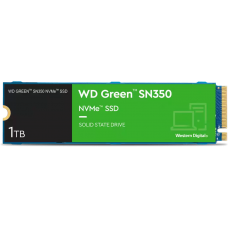 Накопитель SSD M.2 2280 PCIe NVMe 3.0 x4 1000Гб Western Digital Green SN350 ( WDS100T3G0C )