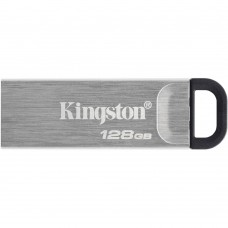 Флеш-диск USB 128Гб Kingston Data Traveler Kyson ( DTKN/128GB ) USB 3.2 Черно-серебристый