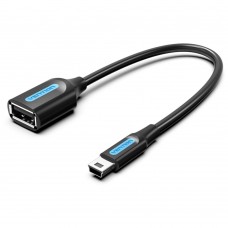 OTG кабель для мобильных устройств USB2.0 Af-miniB OTG 0,15м. Vention ( CCTBB )