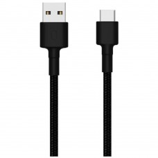 Кабель USB-A - Type C 1m Xiaomi Mi Braided USB Type-C Cable черный
