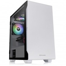 Корпус Thermaltake S100 Tempered Glass Snow Edition ( CA-1Q9-00S6WN-00 ) без БП White