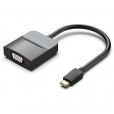 Адаптер USB3.1 C(m) - VGA Vention TDDBB