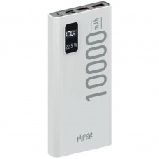 Внешний аккумулятор универсальный Hiper EP 10000 10000mAh 3A QC PD белый