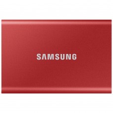 Внешний SSD USB3.0 2Tb SSD Samsung T7 ( MU-PC2T0R/WW ) USB 3.2 Type C Красный