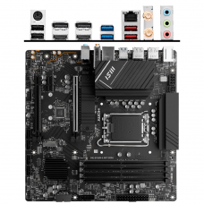 Материнская плата MSI B760 LGA1700 DDR4 ( Pro B760M-A WiFi DDR4 ) mATX, Ret