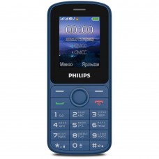 Сотовый телефон Philips Xenium E2101 Blue