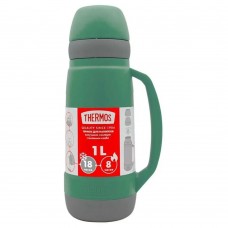 THERMOS Термос со стеклянной колбой Weekend 36 Series, зеленый (1 л.)