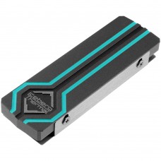 Радиатор для SSD M.2 Iceberg ( IceFLOE M.2 Heatsink ) 74x24.5х11.25мм, Черный