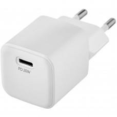 Зарядное устройство сетевое uBear Select Wall charger 20W Type-C белое