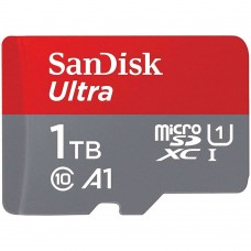 Флеш-карта microSDXC 1Tб Sandisk Ultra, Class 10/UHS-1 A1 ( SDSQUAC-1T00-GN6MN )