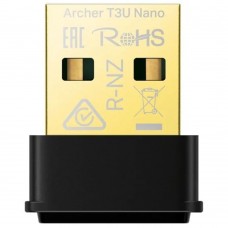 Беспроводной адаптер TP-Link Archer T3U Nano 802.11a/b/g/n/ac 1267Mbps, USB Беспроводной адаптер TP-Link Archer T3U Nano 802.11a/b/g/n/ac 1267Mbps, USB
